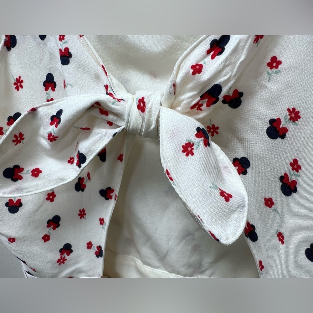 Lauren Conrad LC Minnie Mouse Disney Dress with open back Retro Size 6 - Picture 10 of 12